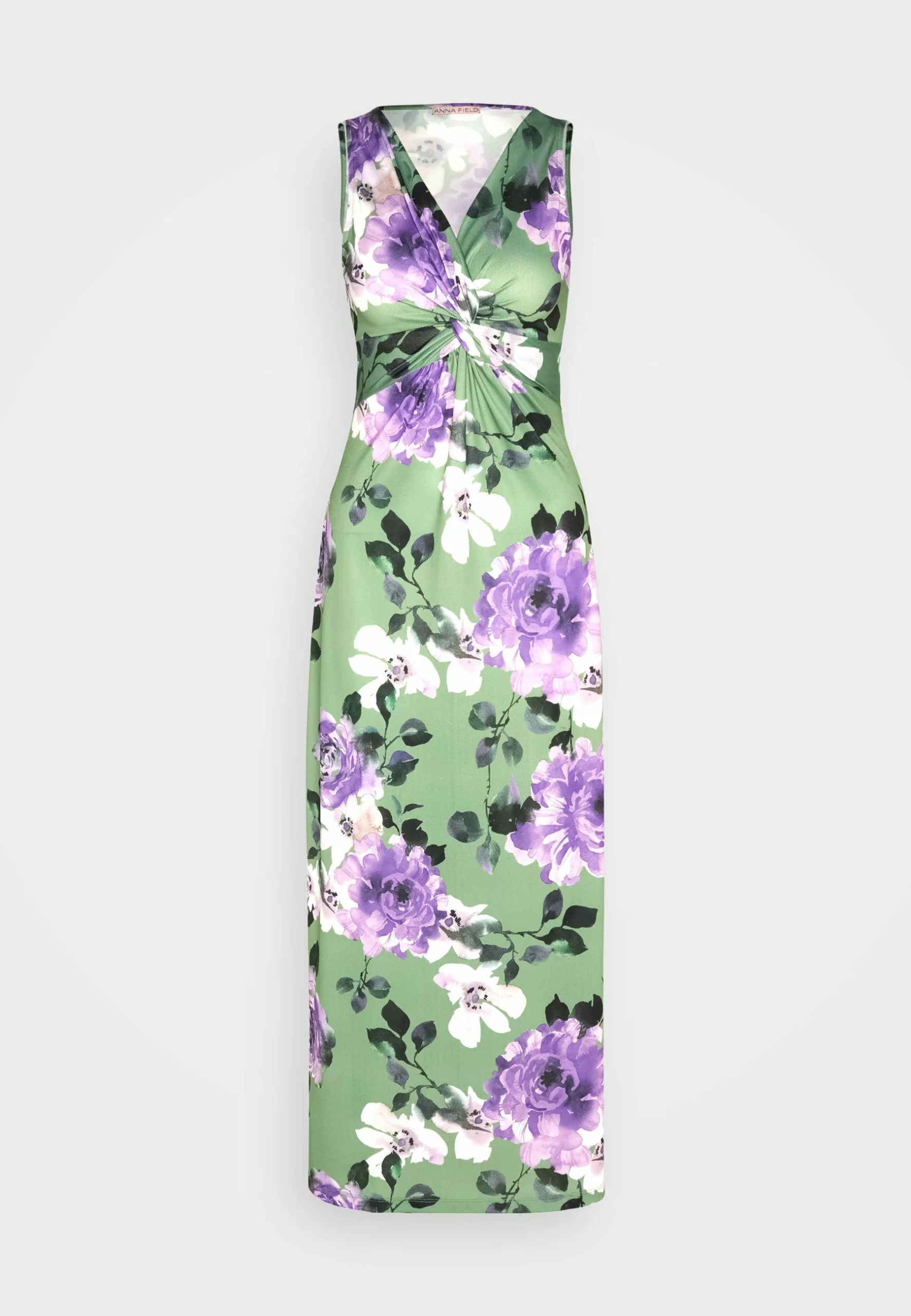 Anna Field Robe En Jersey - Green/Purple/White 5 Anna Field Robe En Jersey - Green/Purple/White – Image 5