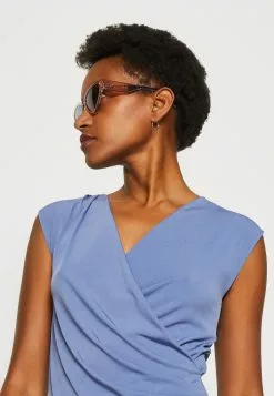 Anna Field T-Shirt Imprimé - Blue-Grey -Hauts Boutique bb573b888d4943cdbedcd40b9e0e3f6f