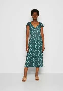 Anna Field Robe En Jersey - Green/Multi Coloured