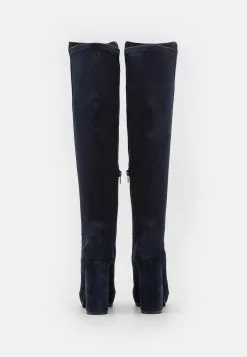 Anna Field Leather - Cuissardes - Dark Blue -Hauts Boutique c9ce0f5717b34cce93bf07b12c4f320b