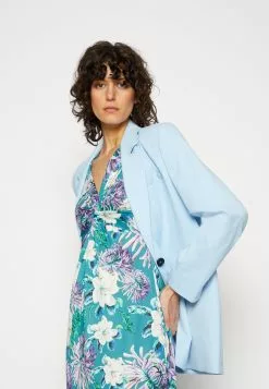 Anna Field Robe En Jersey - Turquoise/Purple/Beige -Hauts Boutique d229f5d9ef304b049f83cde636aacbbc