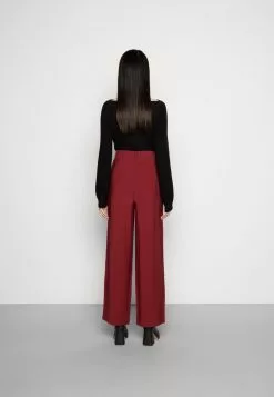Anna Field Pantalon Classique - Bordeaux -Hauts Boutique d277f347f5d64fe6a2868b837f540ac5