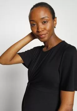 Sleeves Mini Dress - Robe En Jersey - Black -Hauts Boutique d2bb7e60050441e1a1f9af40b06ca7c4