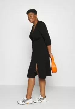 Robe En Jersey - Black -Hauts Boutique d6ae6541584f40adaf24a28715b8943b