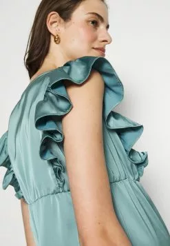 Mama Dress Mid Dress Open Slips - Robe De Soirée - Light Green -Hauts Boutique d74f4d5e9bfb49c6bd75f1129b8730d6