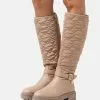 Anna Field Bottes À Plateau - Beige