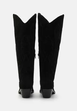 Anna Field Leather - Santiags - Black -Hauts Boutique e07691baff72492e819e2d8875e41d22