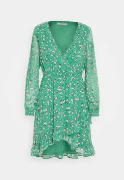 Anna Field Robe De Jour - Green/Multi Coloured -Hauts Boutique e1d037e7924449fe9339a8d2da828471