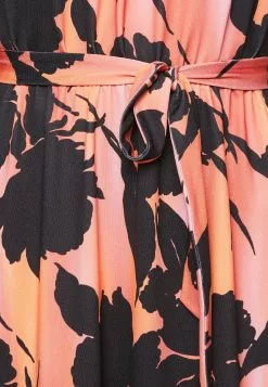 Anna Field Robe En Jersey - Black/Orange -Hauts Boutique e2a6f72f39a444eca143c02f39a9e88c