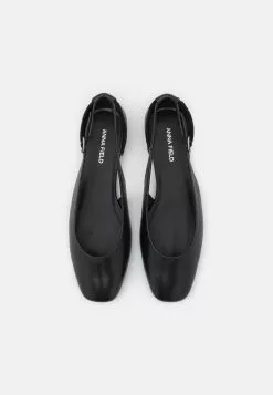 Anna Field Leather - Ballerines - Black -Hauts Boutique e55f2acbbdc24702943163b182fbf579
