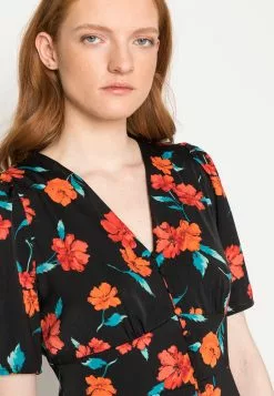 Anna Field Robe De Jour - Black /Red/Multi Coloured -Hauts Boutique e5adc5ad6ff64869ae0c9681a2ac7e8e