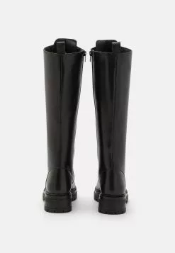 Leather - Bottes À Lacets - Black -Hauts Boutique e7c8a8ddc4854a06aad03845491adae4