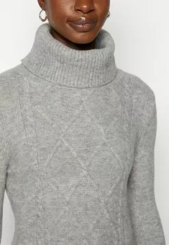 Anna Field Rollkragen Mini Strickkleid - Robe Fourreau - Grey -Hauts Boutique e8a174040ccc4ee1a45178c42adaecbd