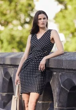 Anna Field Robe En Jersey - Black/White