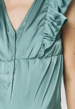 Mama Dress Mid Dress Open Slips - Robe De Soirée - Light Green -Hauts Boutique ed34c1f339f2404fb40f4b0ef49ee5aa