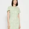 Anna Field Robe En Jersey - Green/Light Green