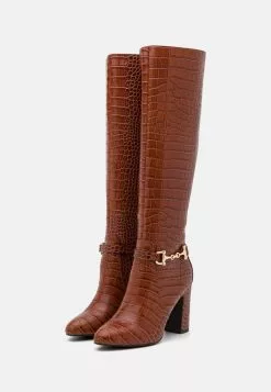 Anna Field Leather - Bottes À Talons Hauts - Dark Brown -Hauts Boutique edd6eeb854474c268256363bbac176e4