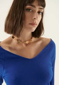 Anna Field 2-Pack - T-Shirt À Manches Longues - Blue/Mottled Grey -Hauts Boutique f133621cdd5142ca991c30bed6022bd3