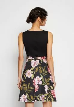 Anna Field Robe De Jour - Black/Black/Pink -Hauts Boutique f180c6f5faf348e2a1837e9a4e954c71