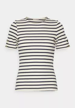 T-Shirt Imprimé - Dark Blue White -Hauts Boutique f39b89ea3da5427d9d06ab1d67c15277