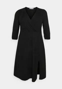 Robe En Jersey - Black -Hauts Boutique f5bd575d67424f628b49c662c7316cc7