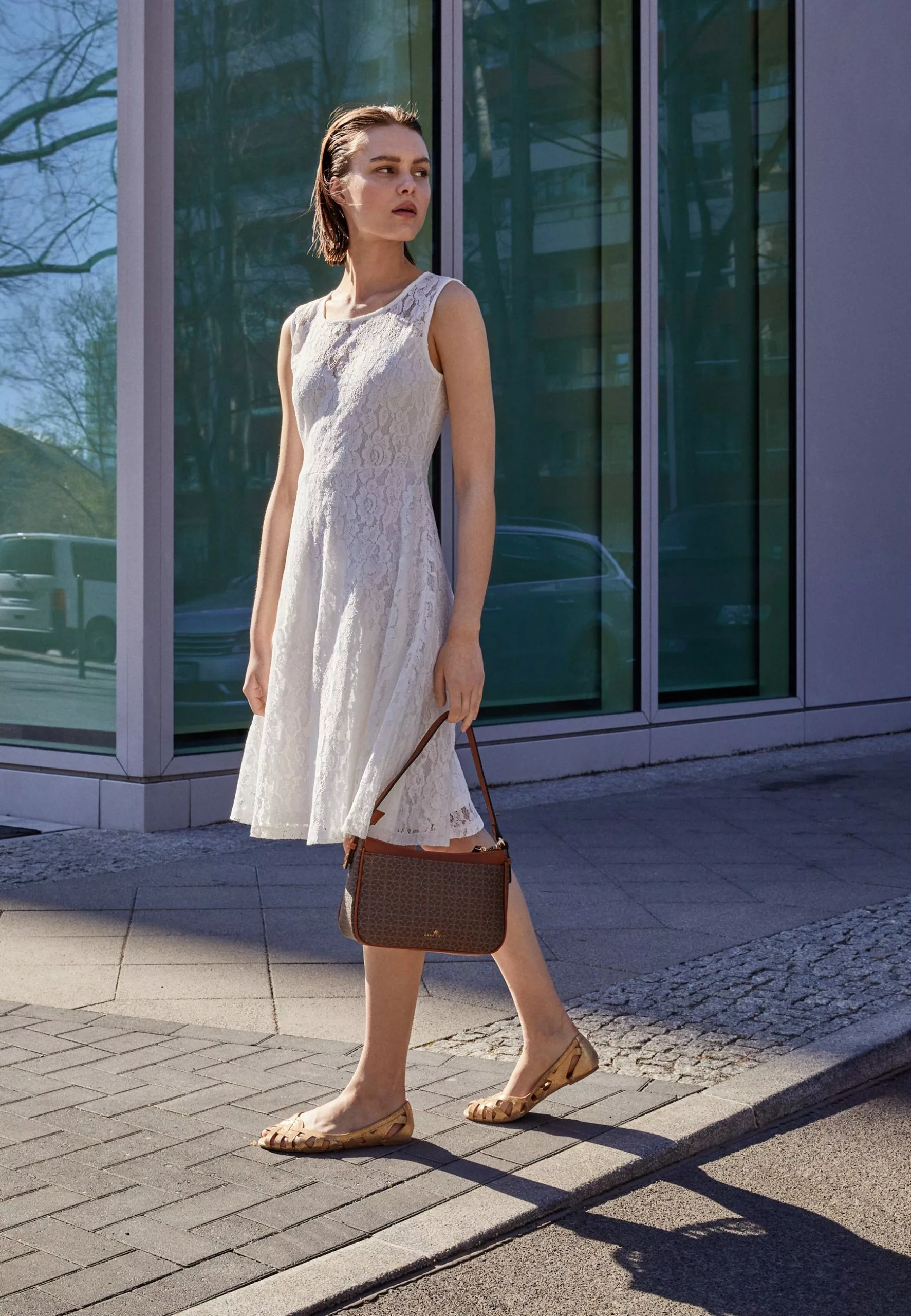 Anna Field Leather - Ballerines À Bout Ouvert - Gold 1 Anna Field Leather - Ballerines À Bout Ouvert - Gold