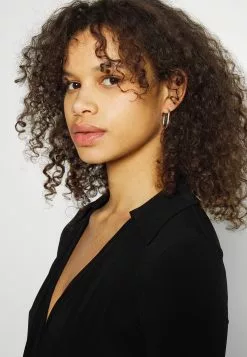 Center Front Knot Low Midi Dress - Robe De Jour - Black -Hauts Boutique fbf96bda43504365b9c46d77c1a4e5ab