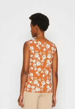 Anna Field Débardeur - Brown/White -Hauts Boutique fd443ef377b74417b364590993685f2a