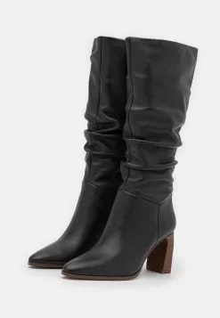 Anna Field Leather - Bottes - Black -Hauts Boutique fe61d4c6d412459099fc6cc704b51276