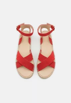 Anna Field Leather - Sandales À Plateforme - Red -Hauts Boutique fe9b370e2f3e49449743b299922a85ac